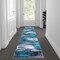 Flash Furniture Turquoise 2' x 7' Abstract Design Accent Area Rug ACD-RGTRZ863-27-TQ-GG - alternate 1